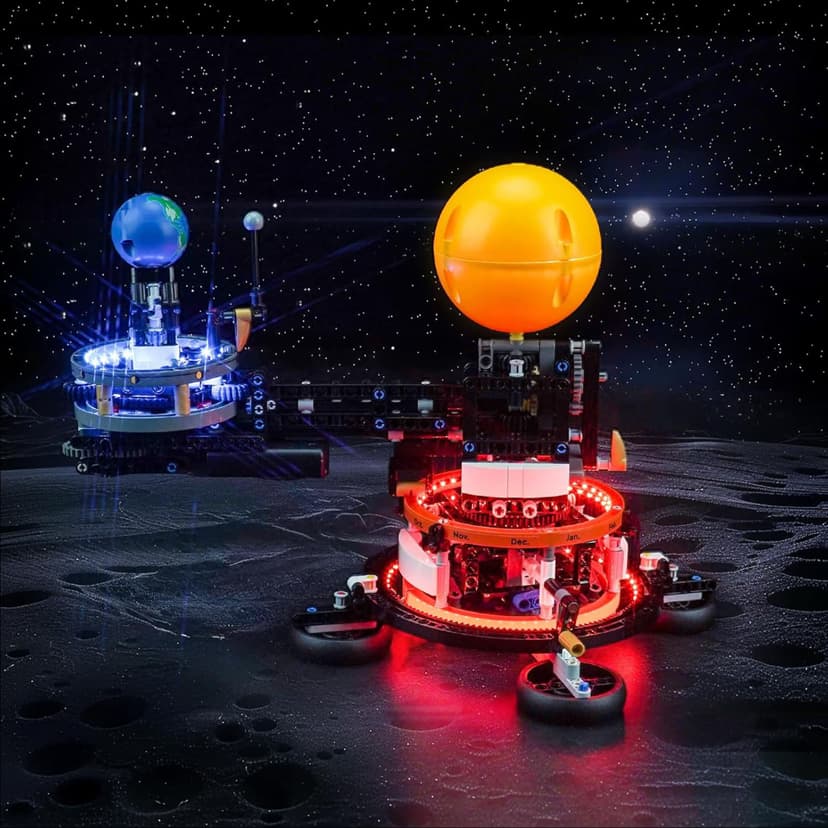 42179 Planet Earth and Moon in Orbit