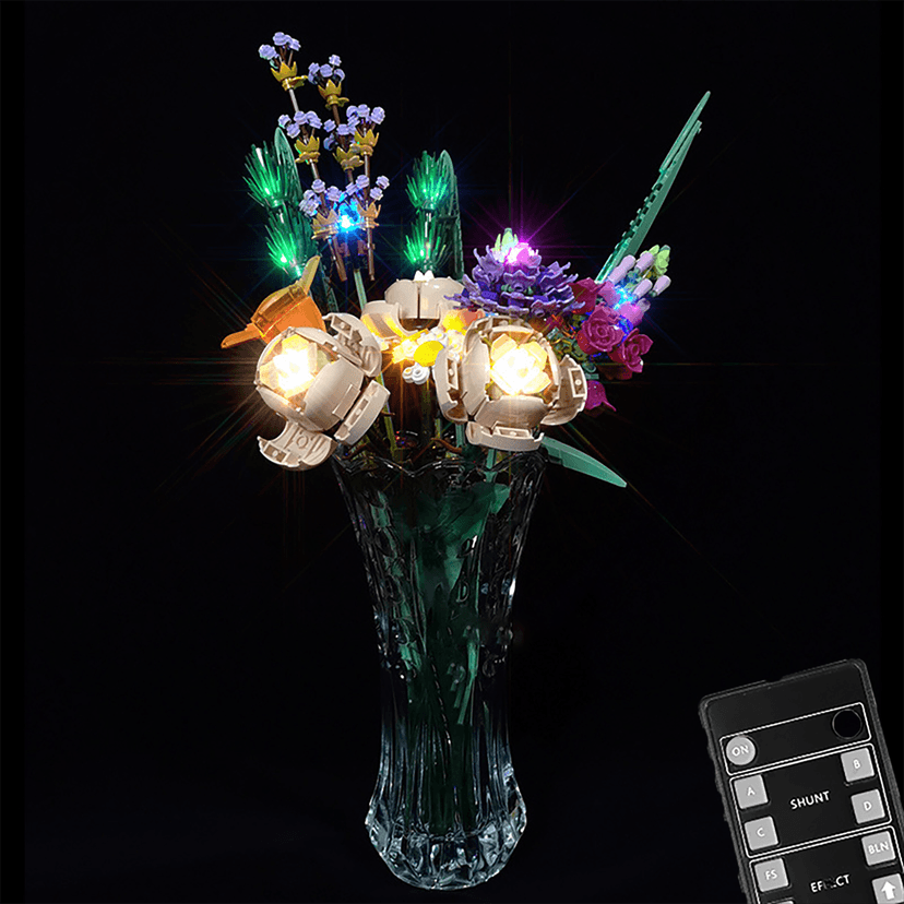 10280  Romantic Flower Bouquet（Remote control version）