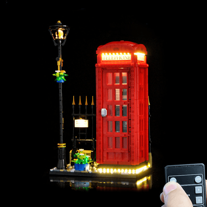 21347 Red London Telephone Box（Remote Control Version）