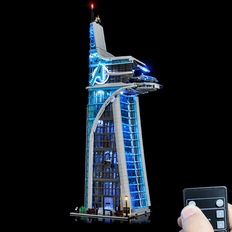 76269 Avengers Tower building（Remote Control Version）