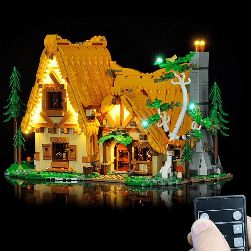 43242 Snow White and the Seven Dwarfs&#8217; Cottage（Remote Control Version）