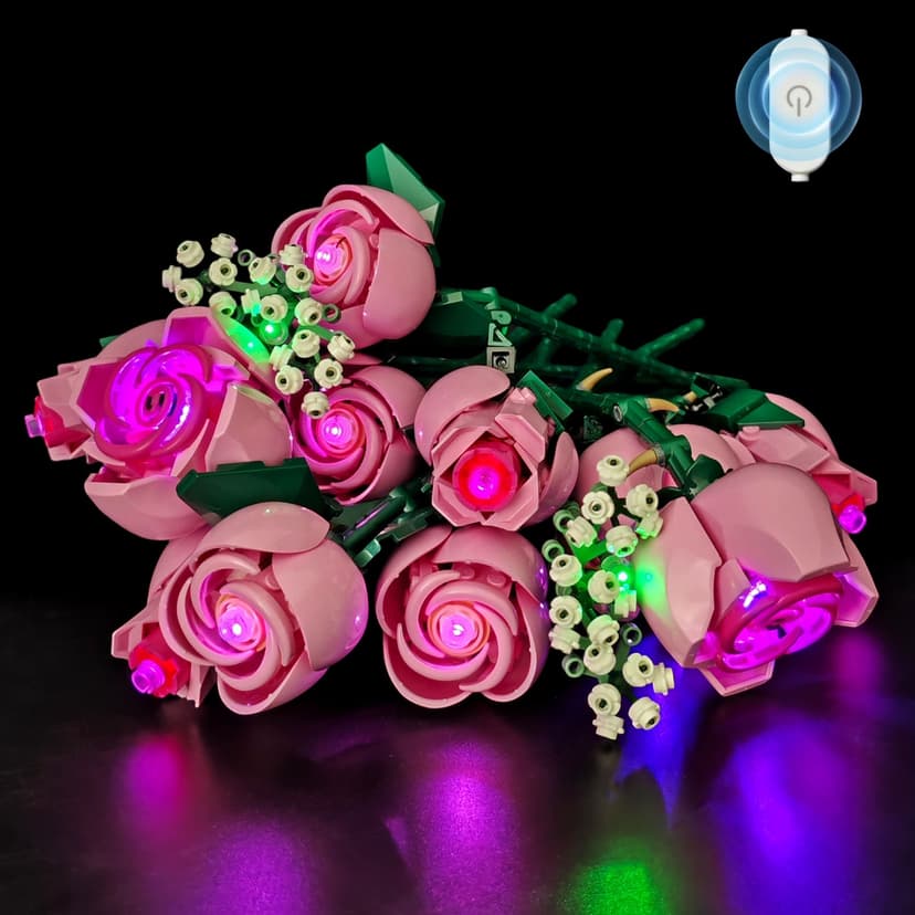 10374 Bouquet of Pink Roses(Touch Version)